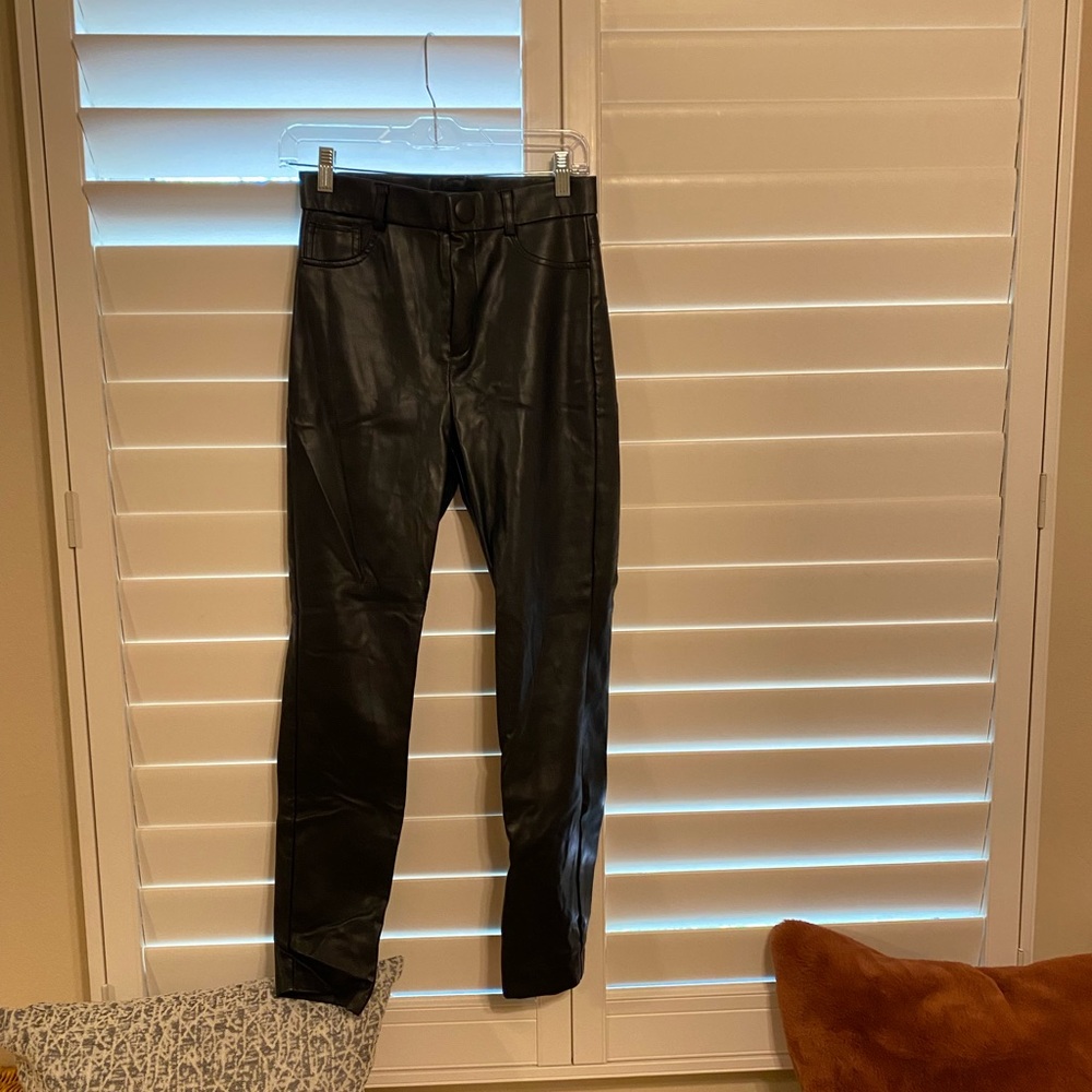Zara leather pants